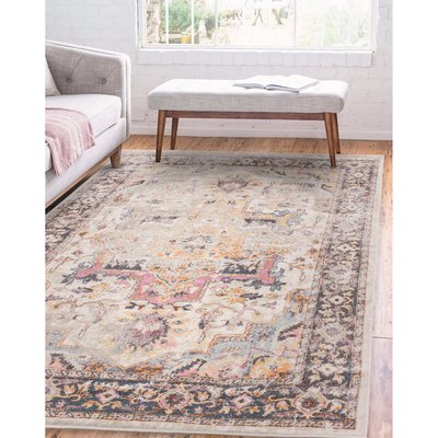 Traditional Persian Style Medallion Rug ÉDITÉ