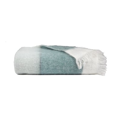 Couvre lit en mohair rose, BAIKAL DESFORGES