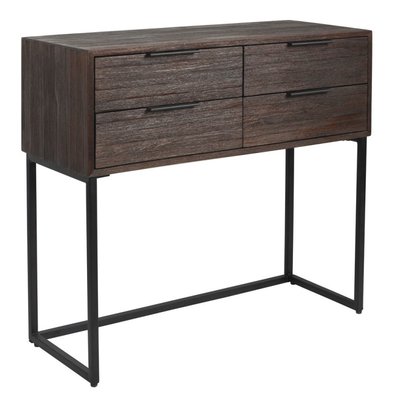 Cabinet déco en bois de teck recyclé - Webster S BOITE A DESIGN