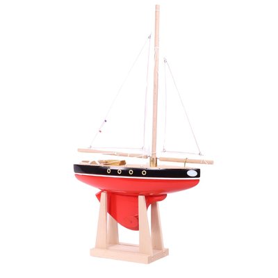 Voilier Le Tirot Rouge 30cm TIROT