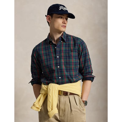 Oxford-hemd met ruitmotief, Custom Fit POLO RALPH LAUREN