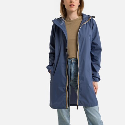 Le Vrai 3.0 Eiffel Hooded Mid-Length Windbreaker K-WAY