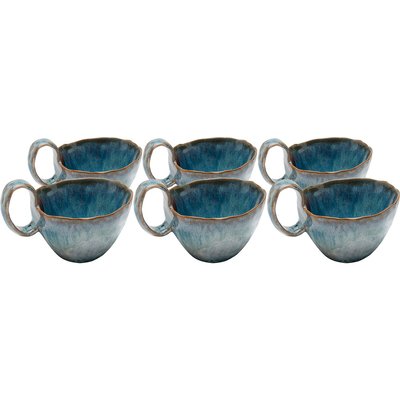 Lot de 6 tasses, MINA KARE DESIGN