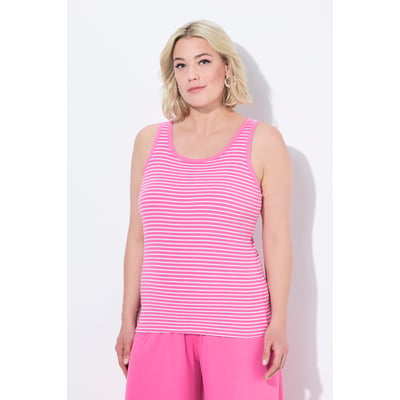 Débardeur à rayures. Soutien-gorge intégré. ULLA POPKEN