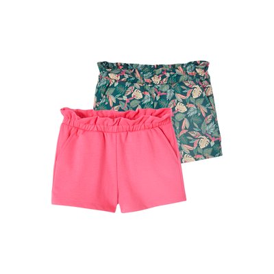 Lot de 2 shorts VERTBAUDET