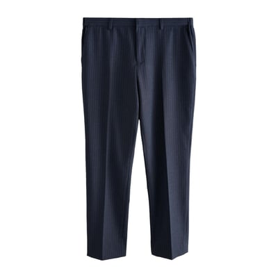 Pantalon de costume stretch motionflex rayé NEXT