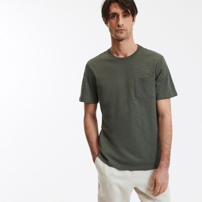 Crew Neck T-Shirt with Short Sleeves LA REDOUTE COLLECTIONS