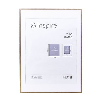 Cadre photo avec passe partout en mdf, MILO INSPIRE