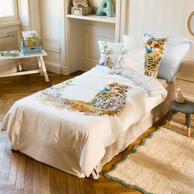 Housse de couette VULPINI CARRE BLANC