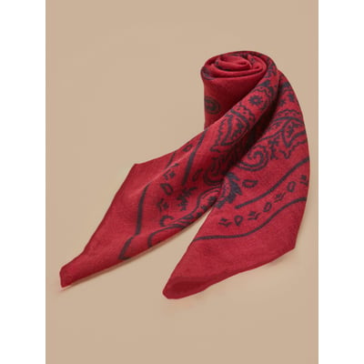 Bandana imprimé en laine unisexe CYRILLUS