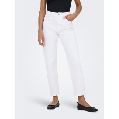 Jean en Denim pour femme,coupe droite,grande taille,gris,style