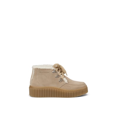 Chaussures à lacets montant jusqu'à la cheville, modèle Bianca en cuir velours souple MARC O'POLO
