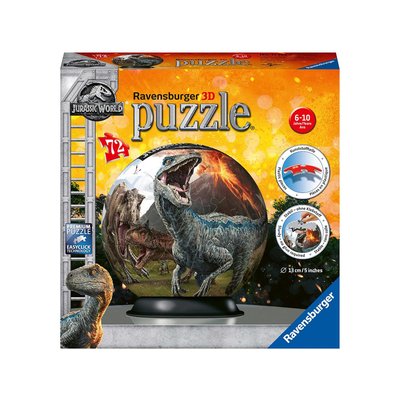 Puzzle 3D Ball 72 pièces - Jurassic World RAVENSBURGER