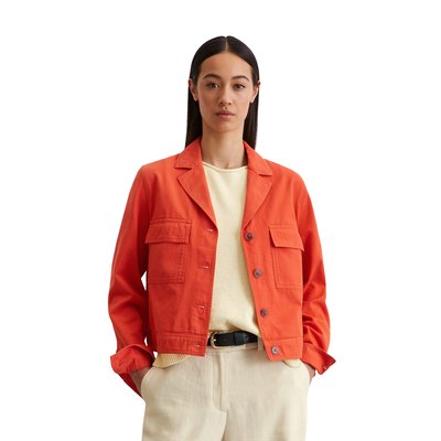 Veste d'intérieur regular en mélange coton organique/lin MARC O'POLO
