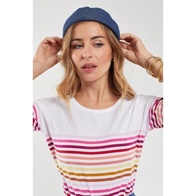 Miki Denim bonnet réglable en pur coton ARMOR-LUX