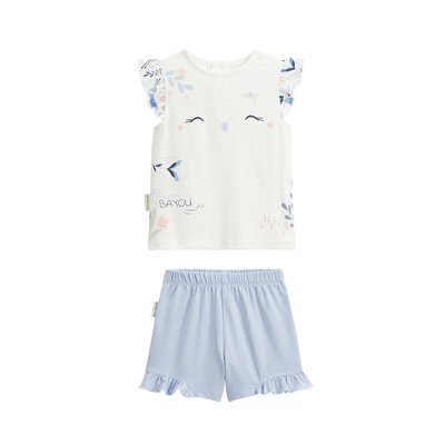 Pyjama bébé 2 pièces manches courtes Tiana PETIT BEGUIN
