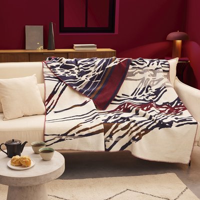 Plaid coton & autres fibres MEZZO GARNIER-THIEBAUT