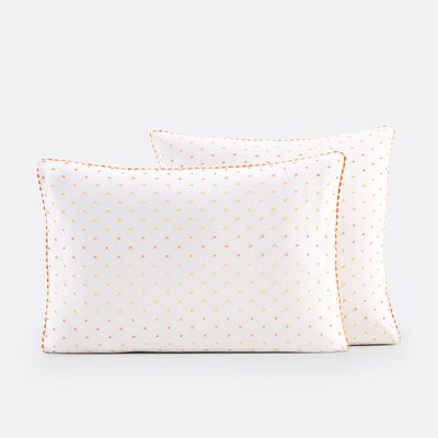 Funda de almohada de algodón lavado, Tutti Plumetis LA REDOUTE INTERIEURS