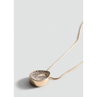 Collier pendentif strass MANGO