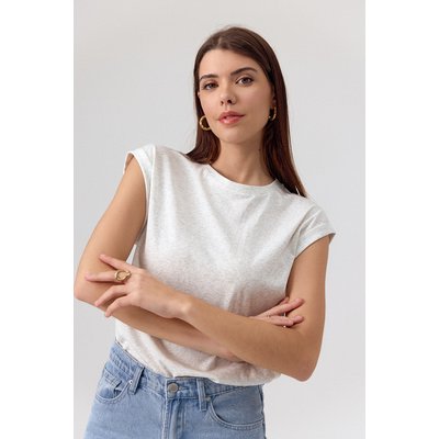 T-shirt manches roulottées coupe oversize BEYZA ARTLOVE