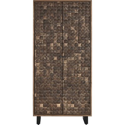 Armoire élégante en teck recyclé pour un intérieur raffiné RECOLLECTION