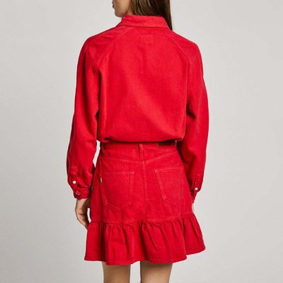 Robe Courte Coupe Ample En Jean PEPE JEANS