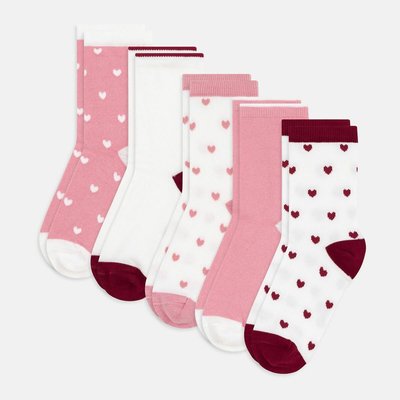 Confezione da 5 paia di calze alte PETIT BATEAU