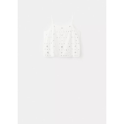 Top sequins fines bretelles MANGO TEEN
