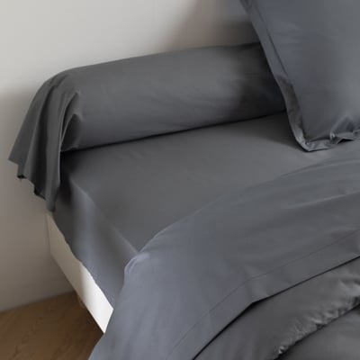 Taie de traversin coton percale - MORPHEE SOMEO