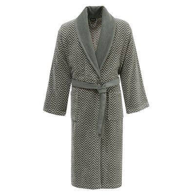 Peignoir col châle velours 420 g/m² LENTKHI SENSEI MAISON