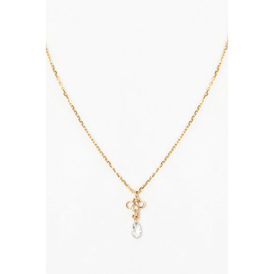 Collier court pendentif Elisa- Or 750‰ Diamant blanc YAY PARIS