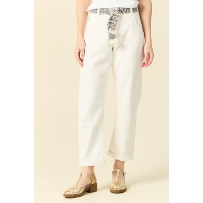Jeans boyfriend ceinturé BONOBO