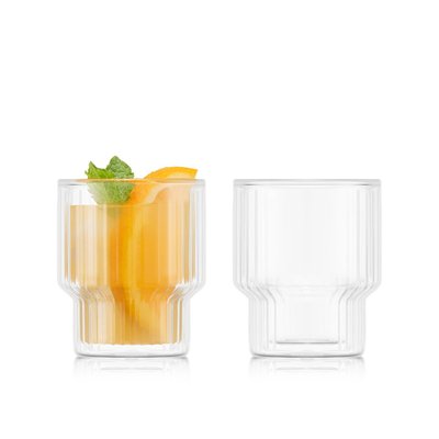 Bodum 0.15 L Transparent NAVALIA Set de 2 verres double paroi BODUM