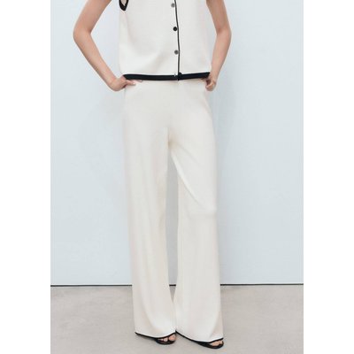 Pantalon maille bas contrastant MANGO