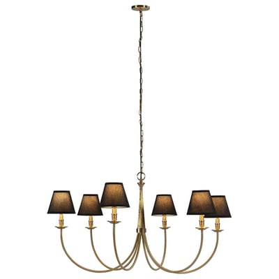 Suspension chandelier chic en laiton RECOLLECTION