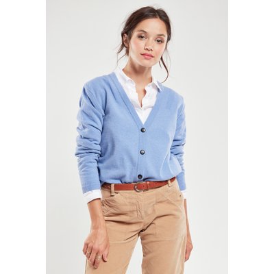 Gilet boutonné en laine ARMOR-LUX