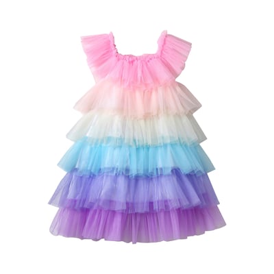 Robe de princesse arc-en-ciel VERTBAUDET