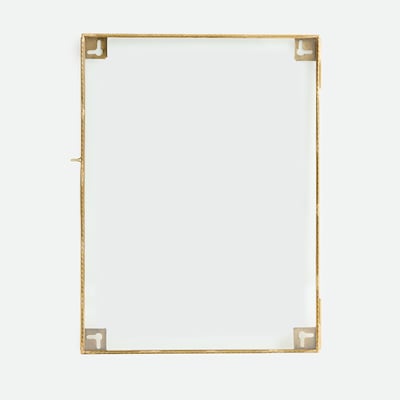 Cornice in ottone, motivo a trecce, 30 x 40 cm, UYOVA LA REDOUTE INTERIEURS