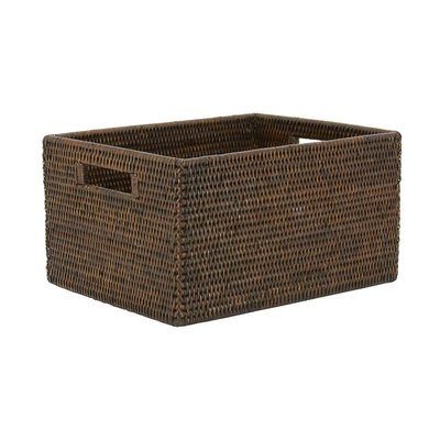 Panier de rangement rotin antique Longueur 24cm AUBRY GASPARD
