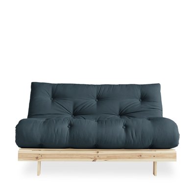Canapé convertible 140x200cm en bois naturel et tissu  - ROOTS KARUP DESIGN