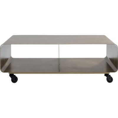 Meuble TV à roulettes en acier, LOUNGE KARE DESIGN