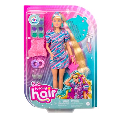 Barbie Poupée Ultra Chevelure avec 15 accessoires MATTEL