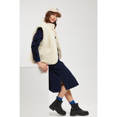 Veste en laine blanche 2025