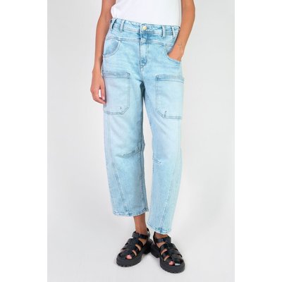 Jeans regular, droit 400/28 regular loose taille haute, longueur 34 LE TEMPS DES CERISES