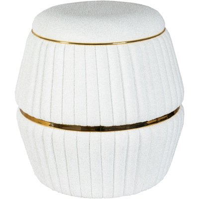 Tabouret en tissu rond, Doric 235 ARTE ESPINA