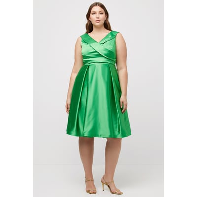 Robe de soirée, ligne en A, drapé ULLA POPKEN