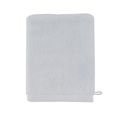 Gant de toilette uni en coton, AQUA ESSIX
