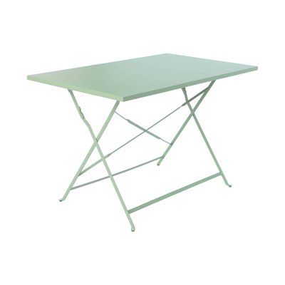 Table de jardin bistrot rectangulaire pliante métal 4 places EMILIA 110X70CM SWEEEK