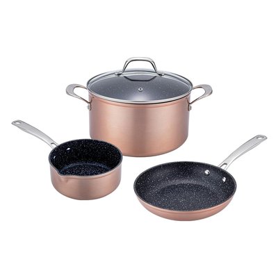 Set de 4 pièces 24cm Greblon céramique - "Elégance" GAM HOTEL