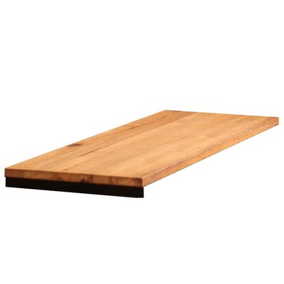 Rallonge pour table ronde extensible en chêne huilé 140 cm PALERME (50 cm) PIER IMPORT